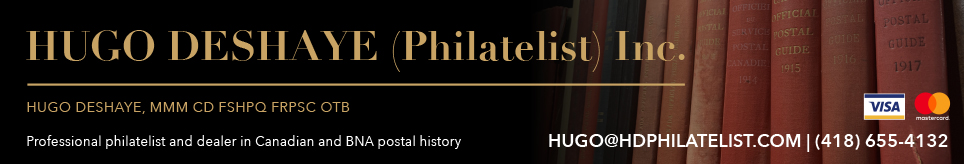 Hugo Deshaye (Philatelist) Inc.